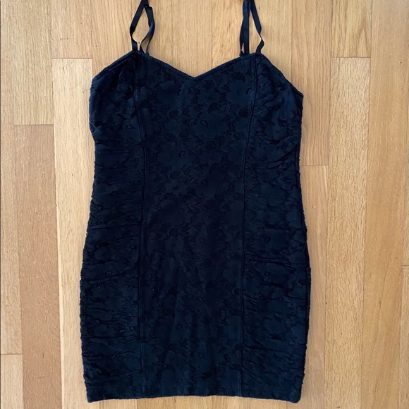 Forever 21 Dresses & Skirts - Forever 21 black lace mini dress size large